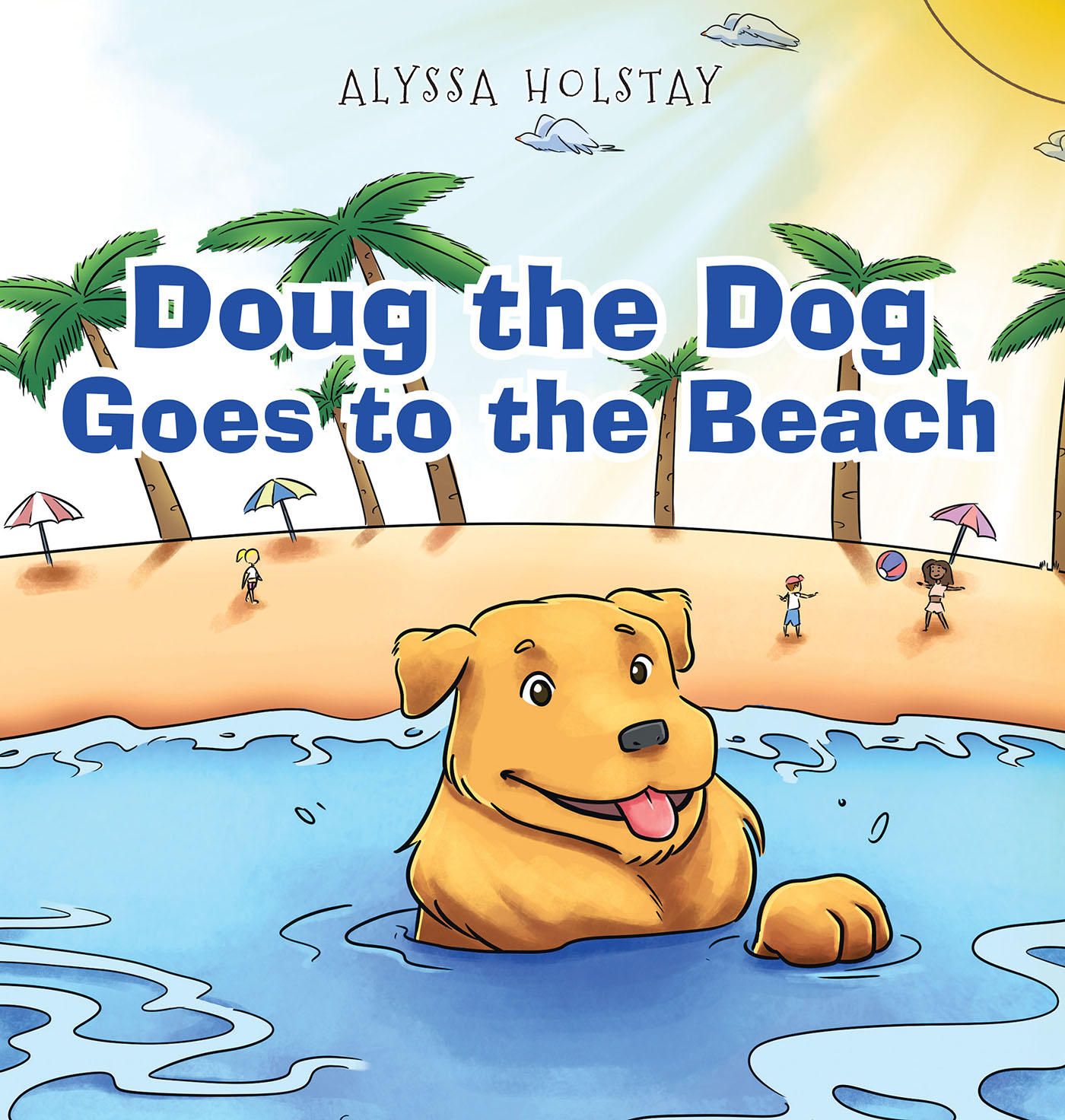 Doug the Dog Goes to the Beach Cover Image