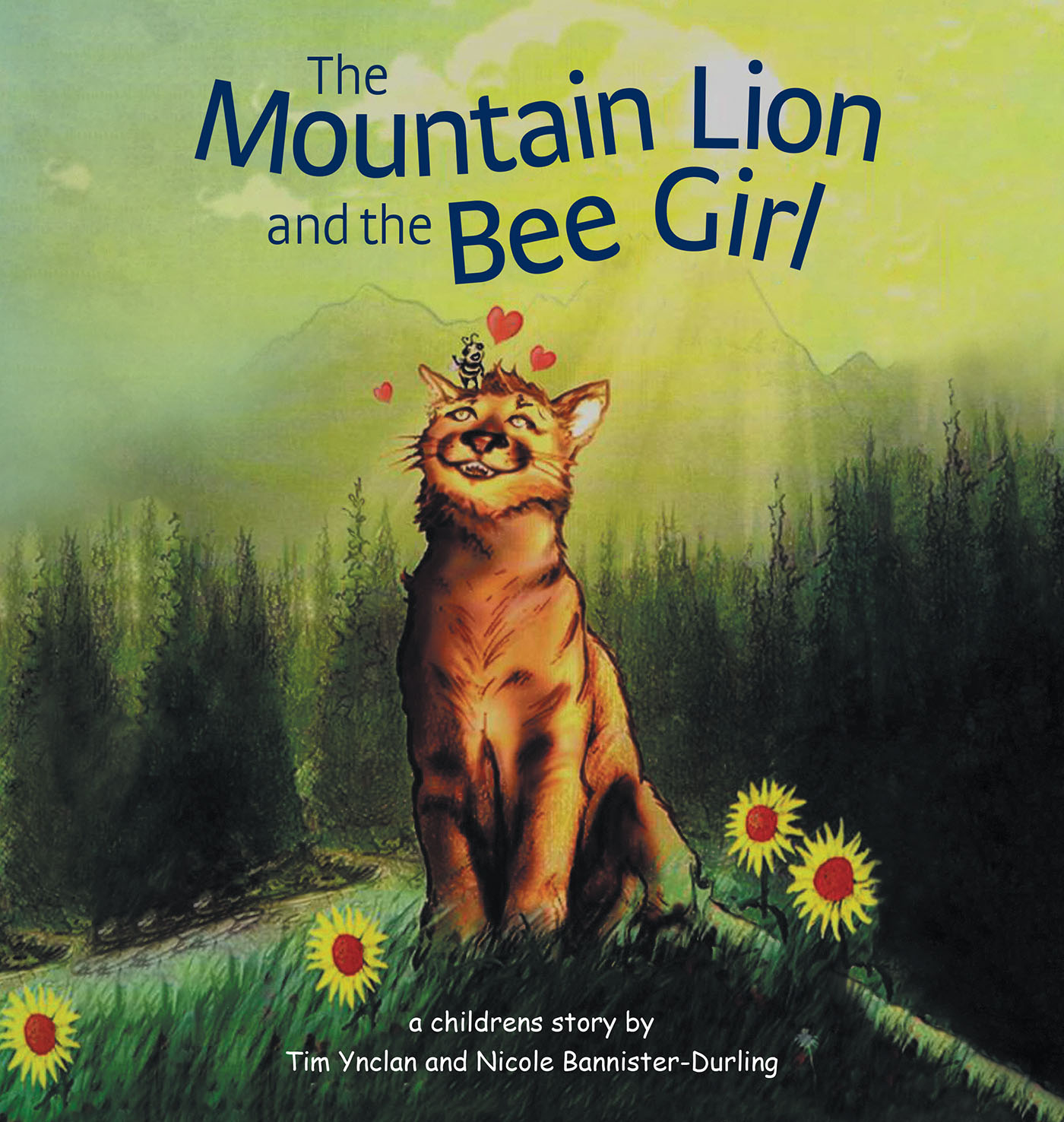 The Mountain Lion and the Bee Girl Cover Image