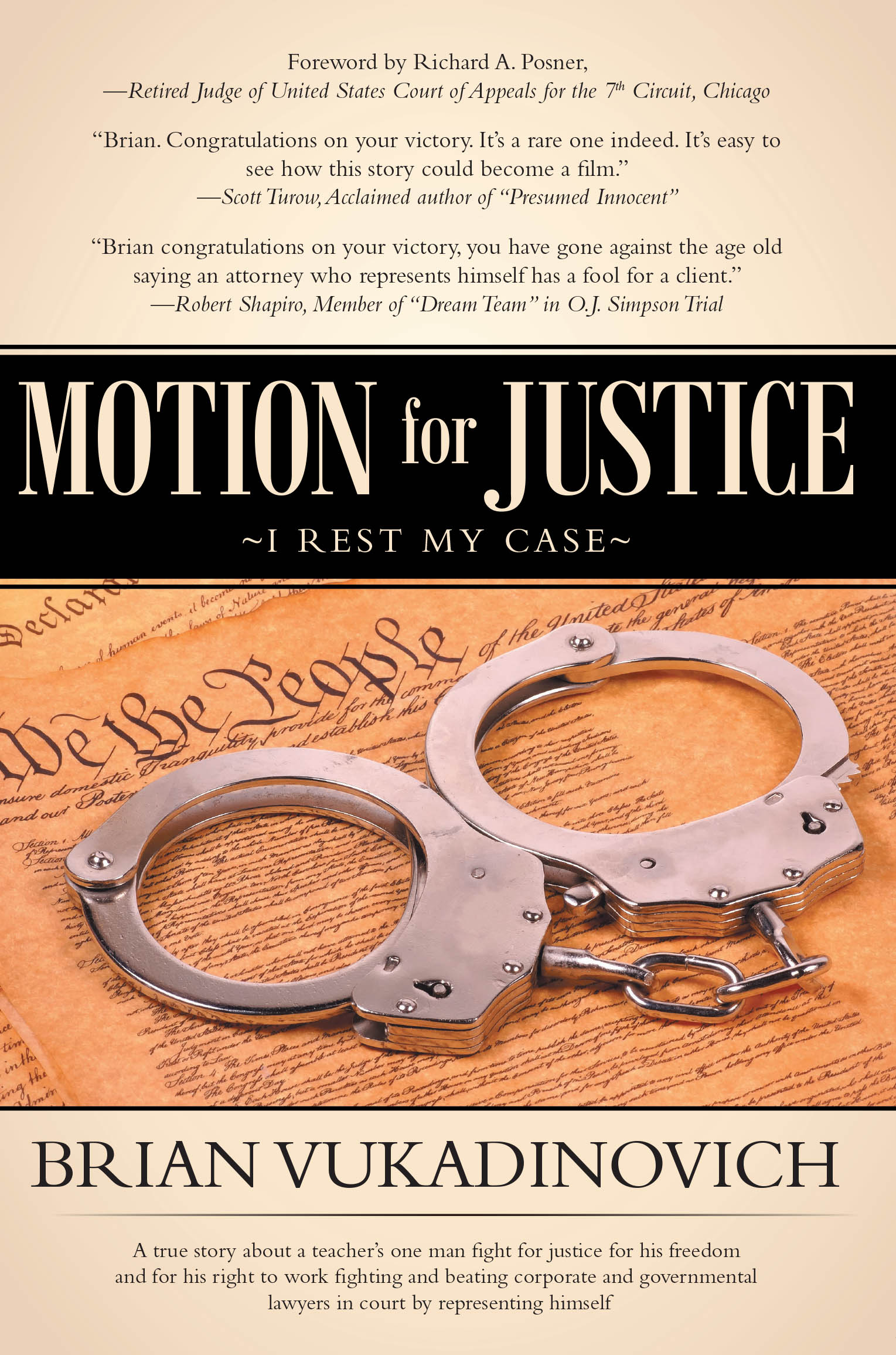 MOTION FOR JUSTICE Cover Image