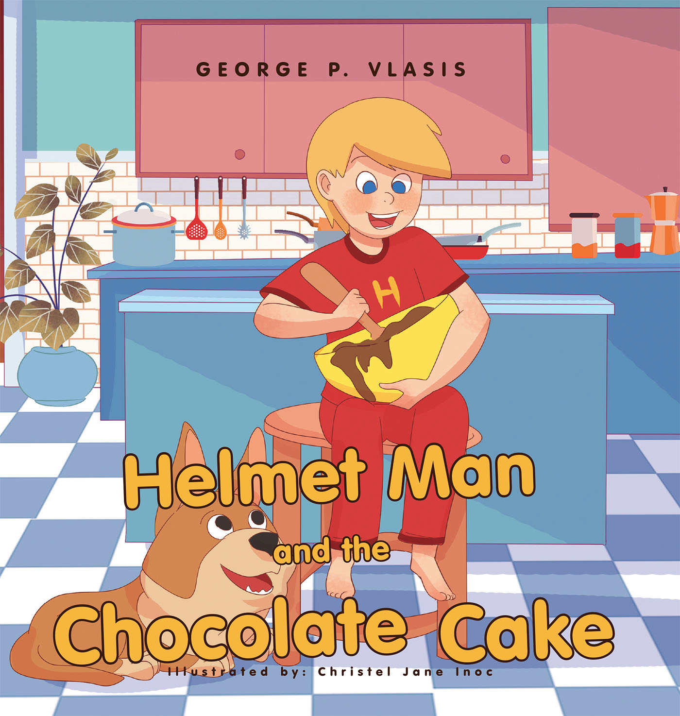 Helmet Man and the Chocolate Cake Cover Image