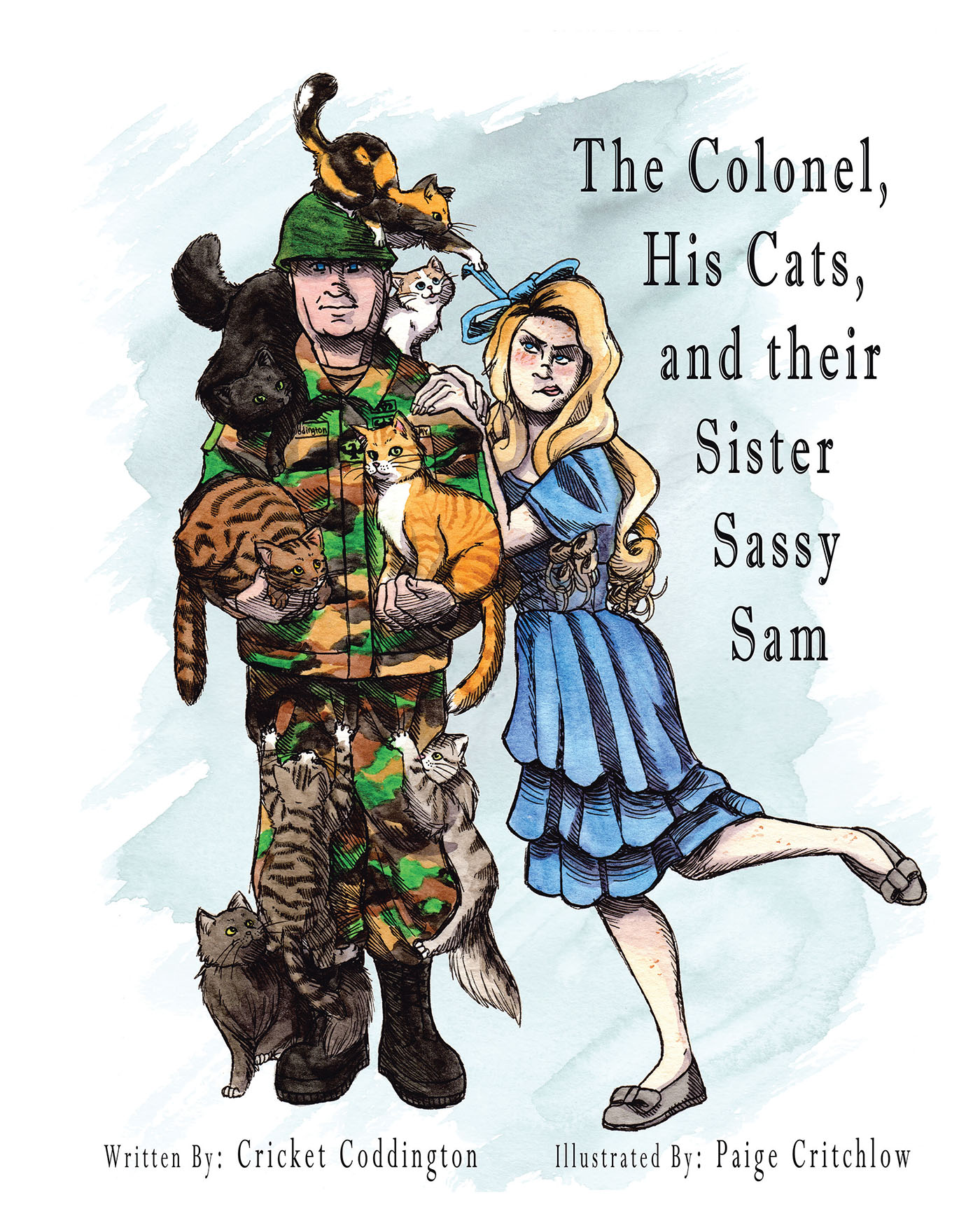 The Colonel, His cats, and their Sister Sassy Sam Cover Image