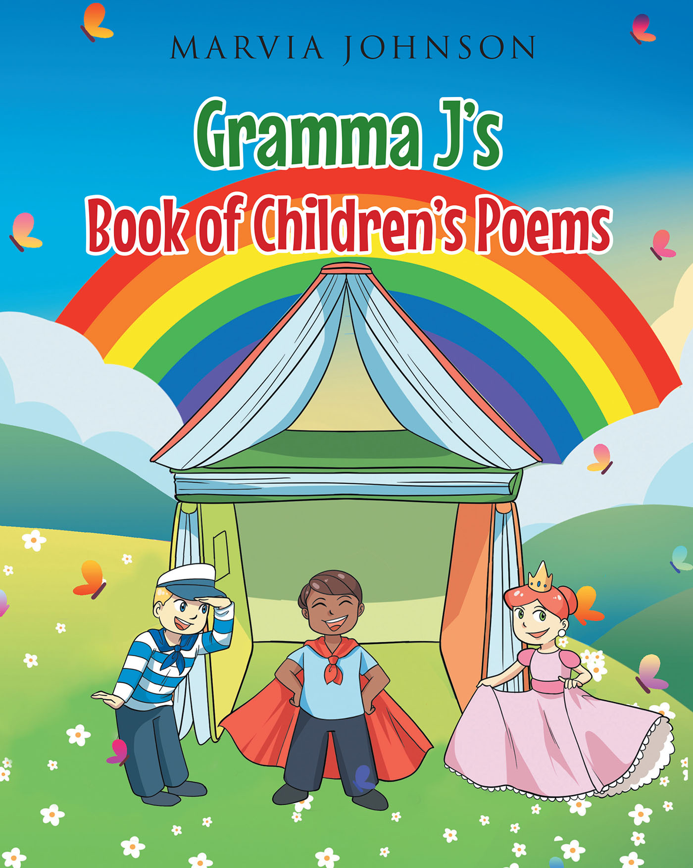 Grandma J's Book of Children's Poems  Cover Image