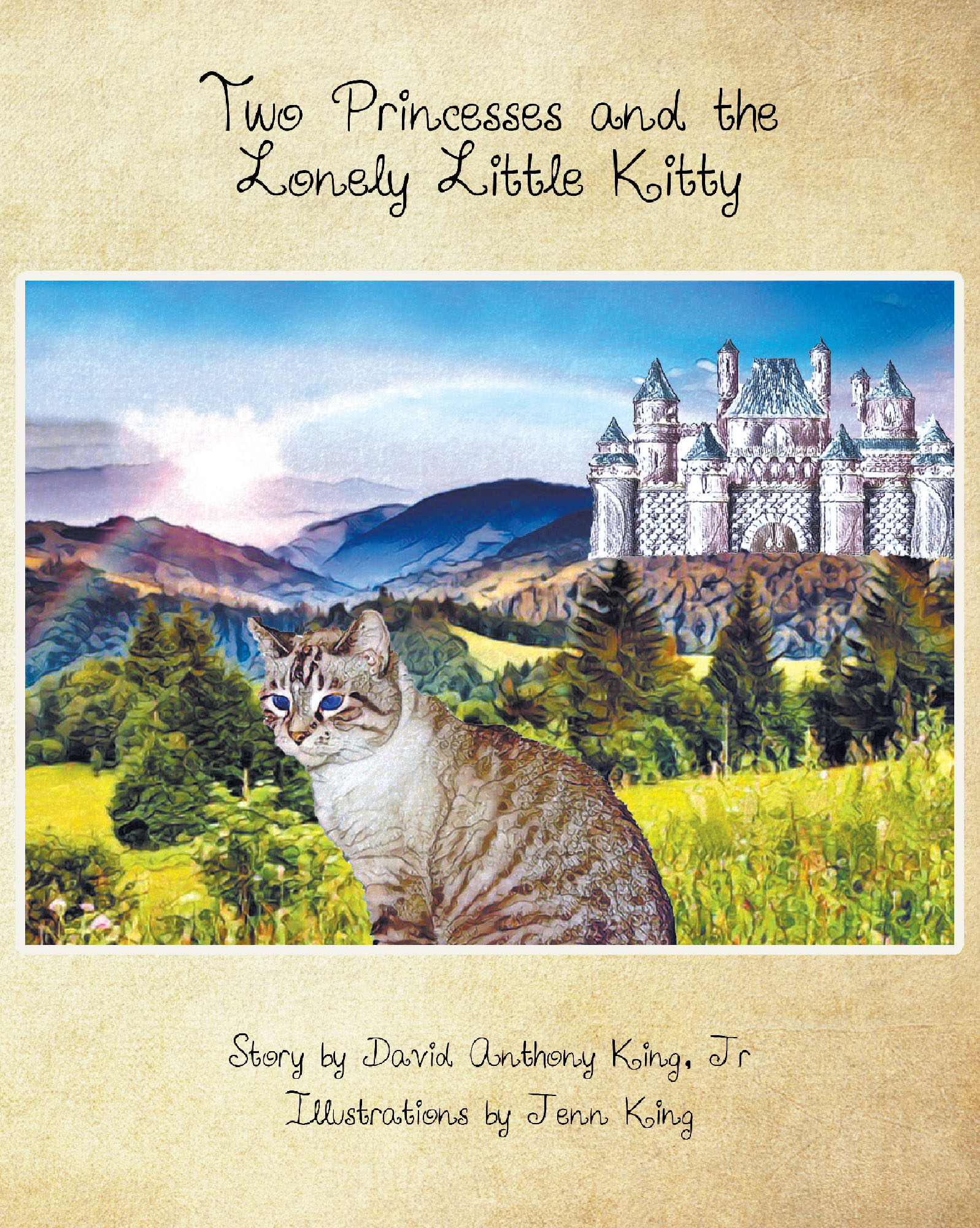 Two Princesses and the Lonely Little Kitty Cover Image
