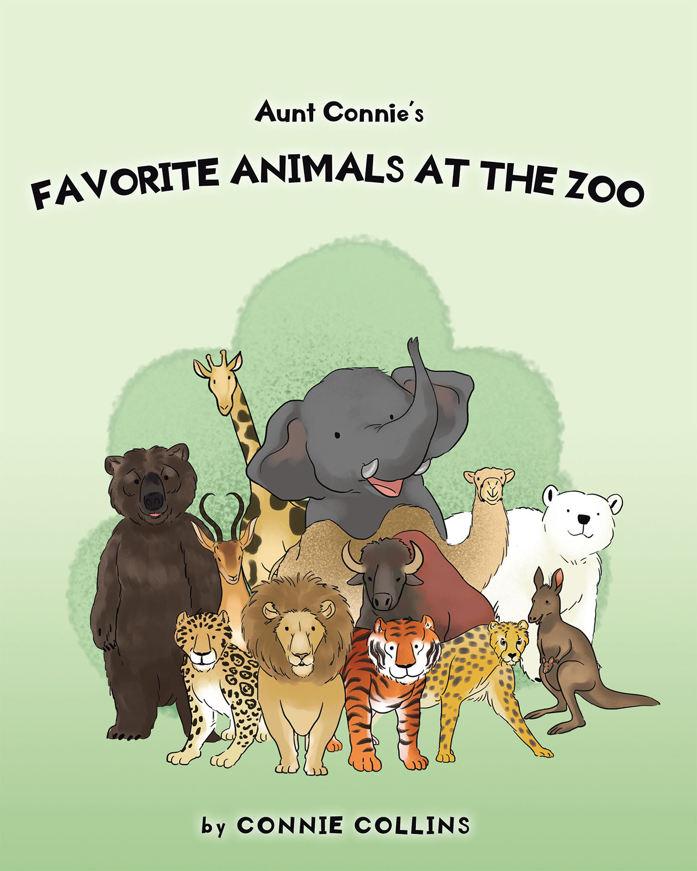 Aunt Connie's Favorite Animals at the Zoo Cover Image