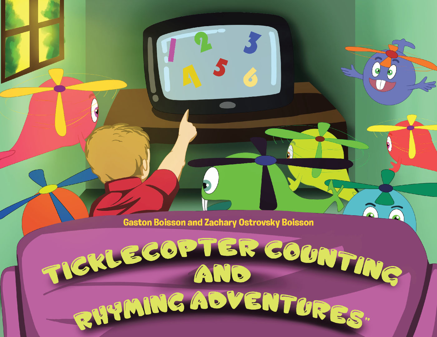 Ticklecopter Counting & Rhyming Adventures Cover Image