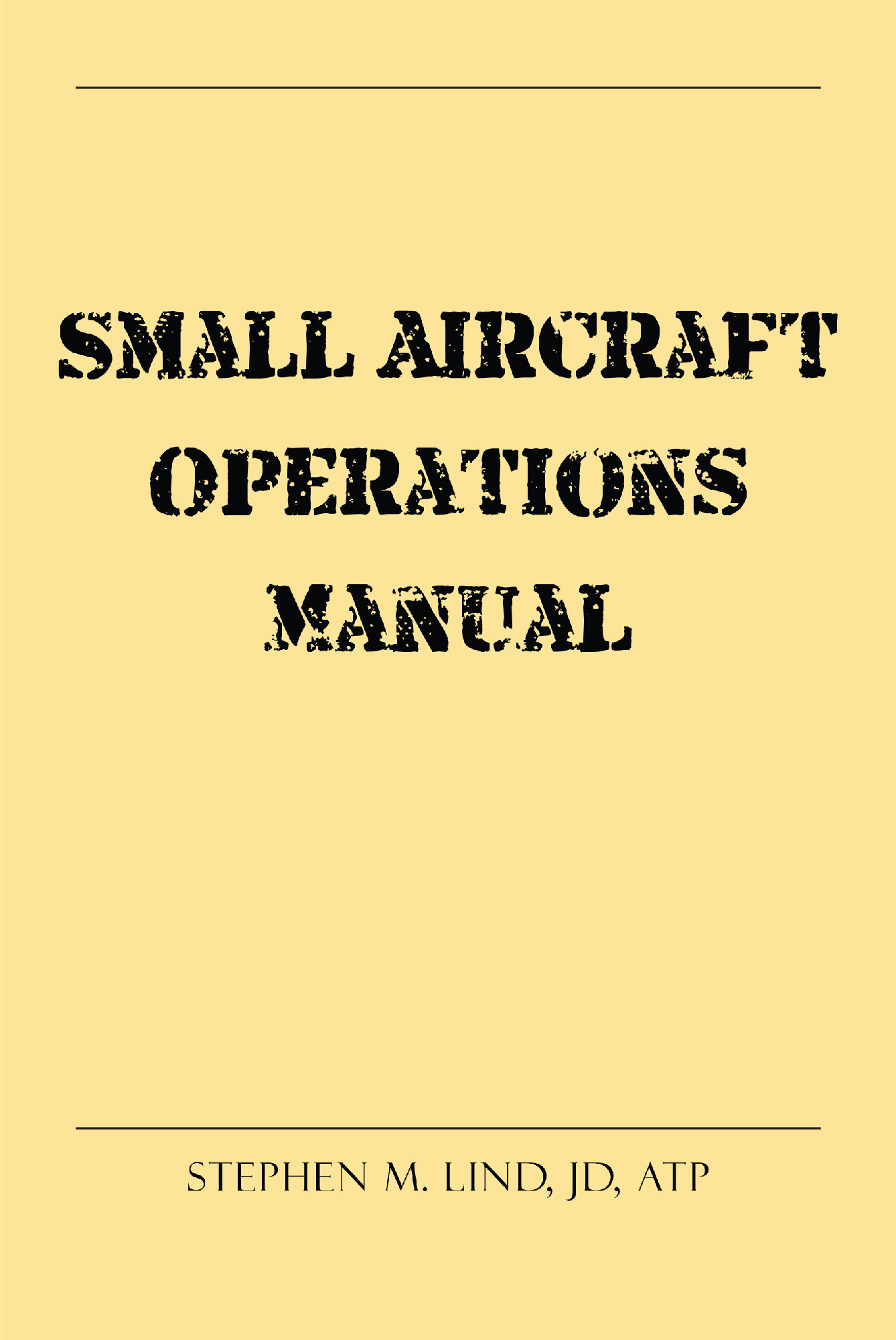Small Aircraft Operations Manual Cover Image
