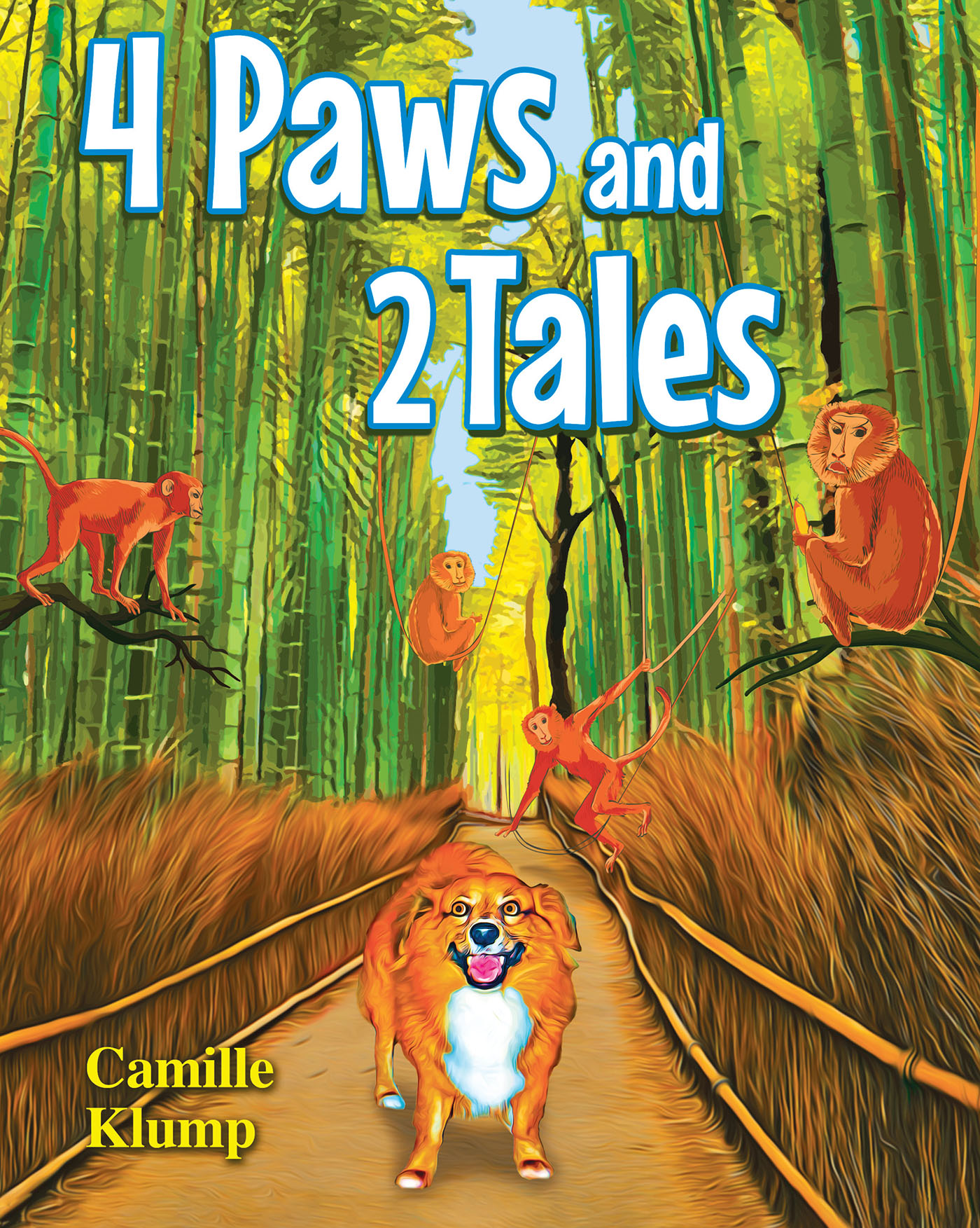 Four Paws and Two Tales Cover Image