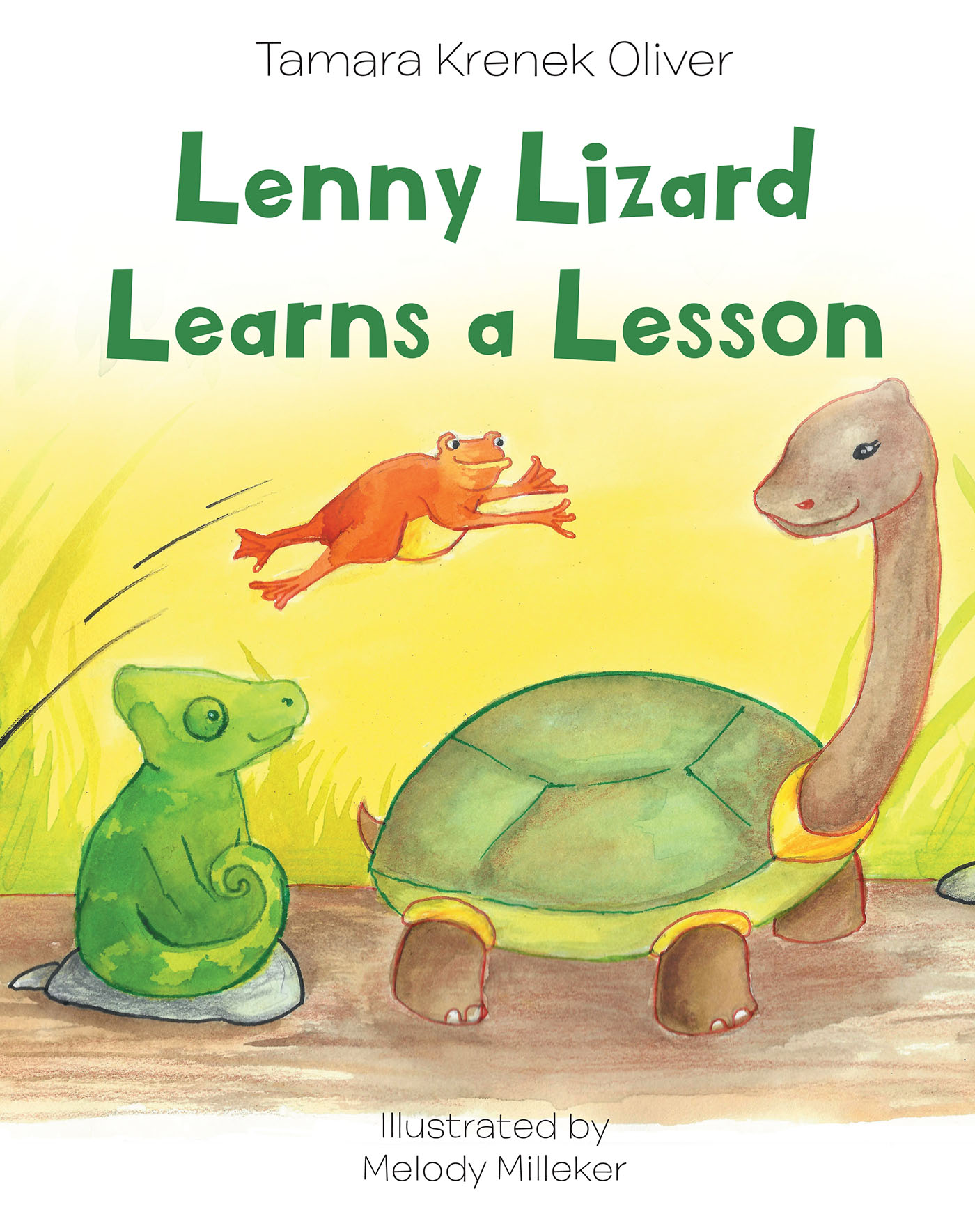 Lenny Lizard Learns a Lesson Cover Image