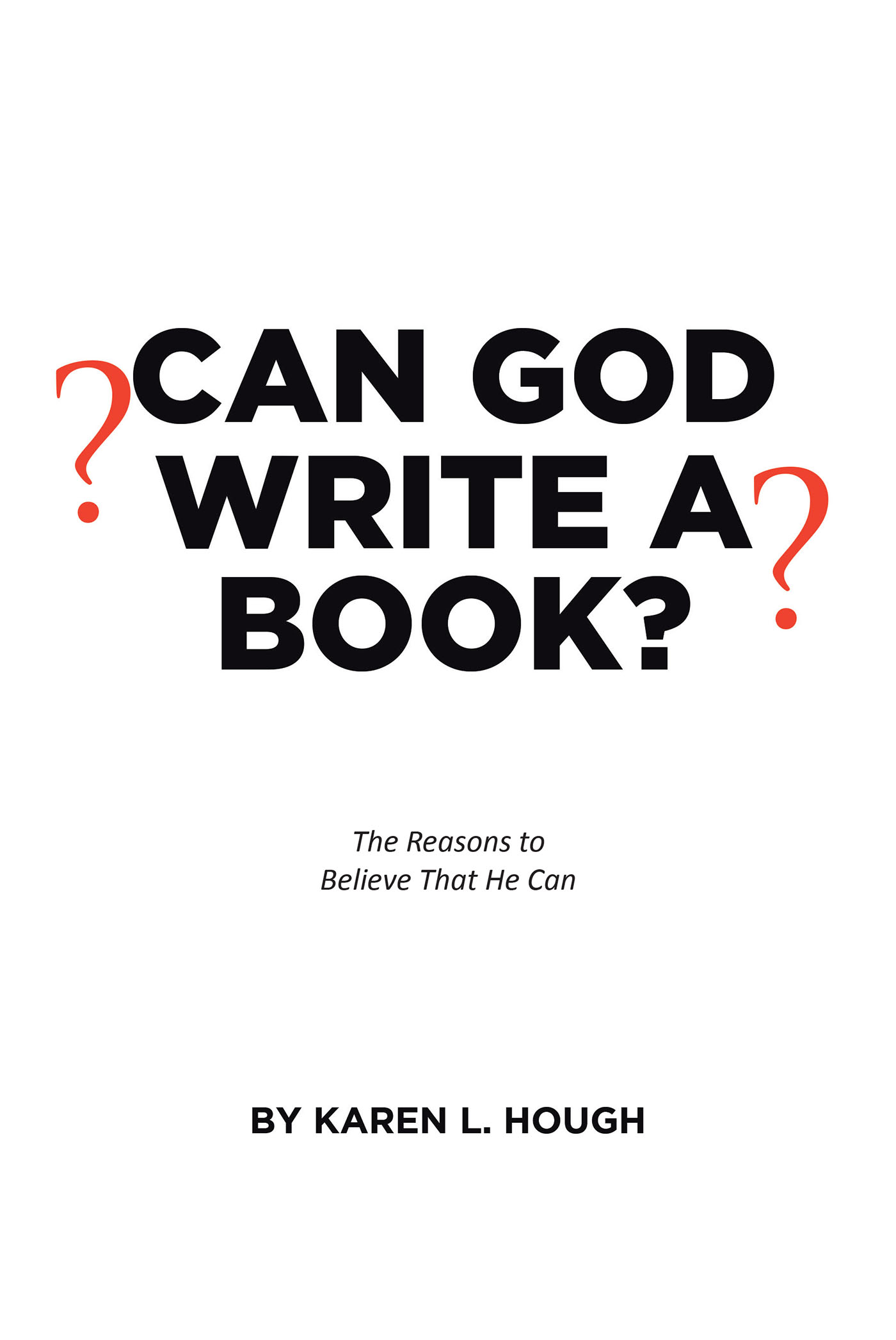 Can God Write a Book? Cover Image