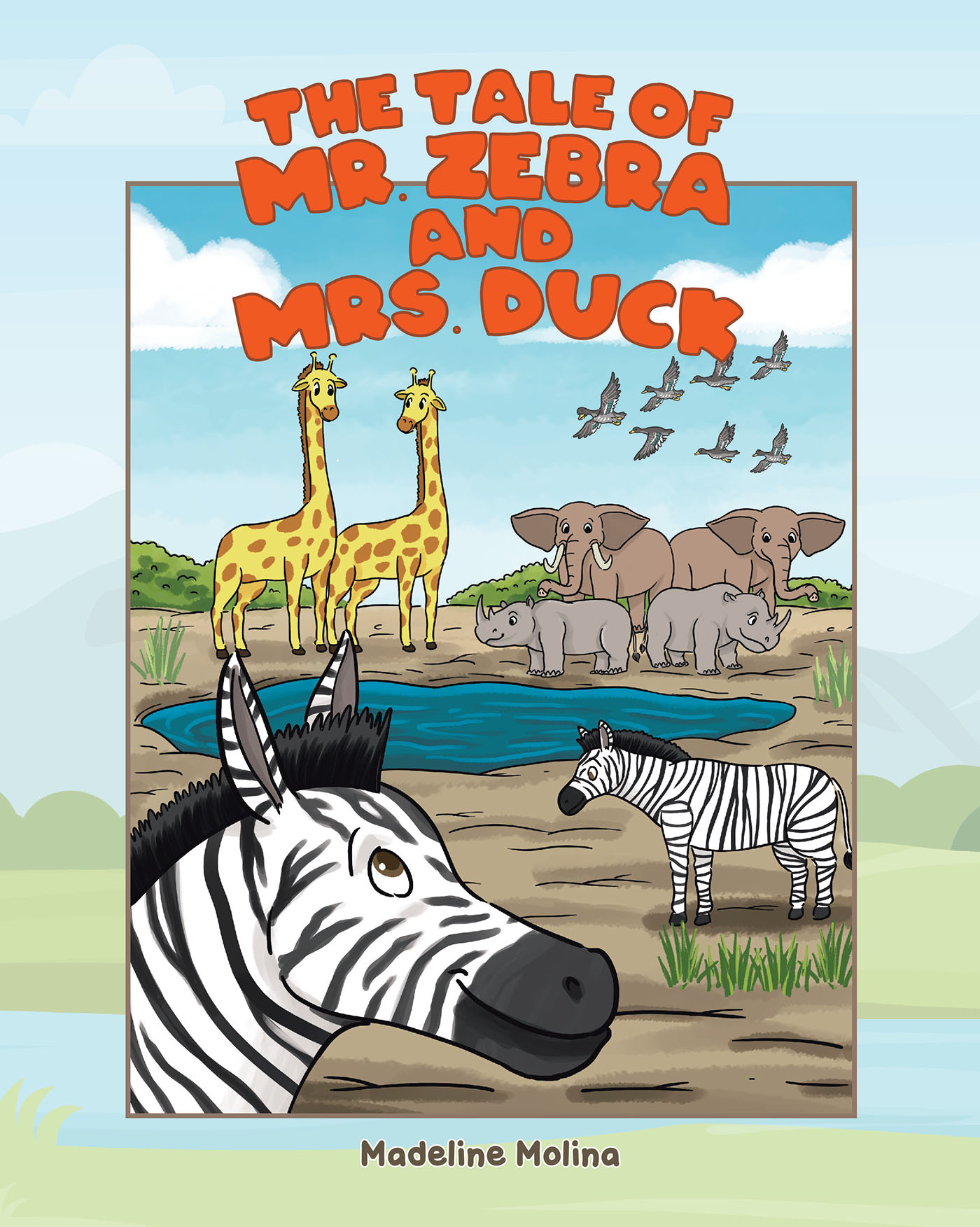 The Tale of Mr. Zebra and Mrs. Duck Cover Image