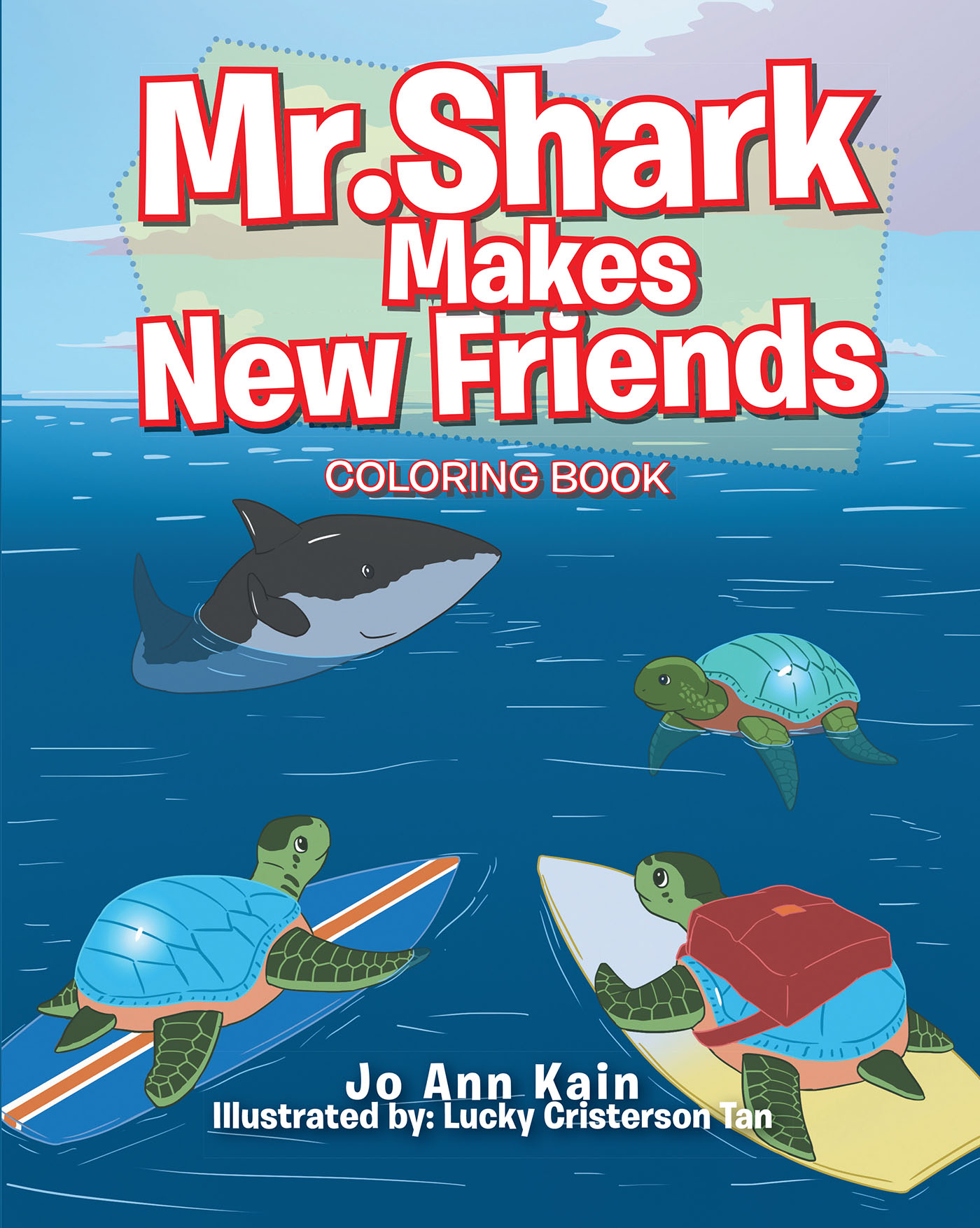 Mr. Shark Makes New Friends Cover Image