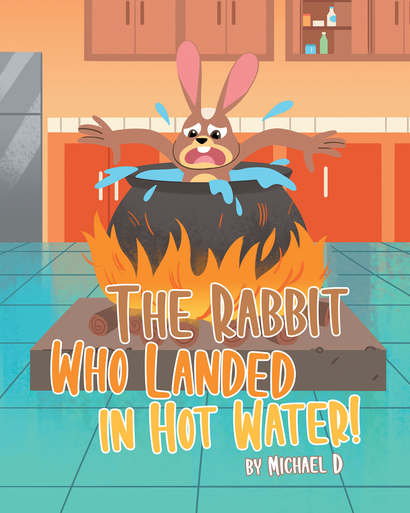 The Rabbit Who Landed in Hot Water! Cover Image