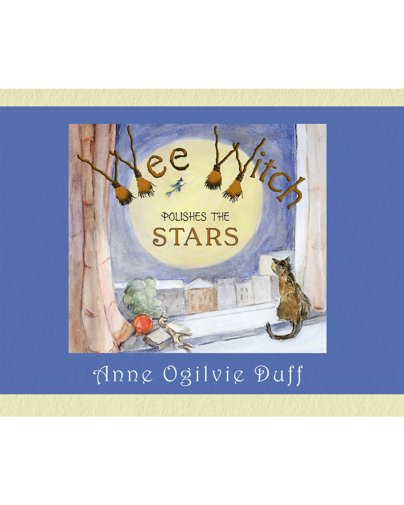 Wee Witch Polishes the Stars Cover Image