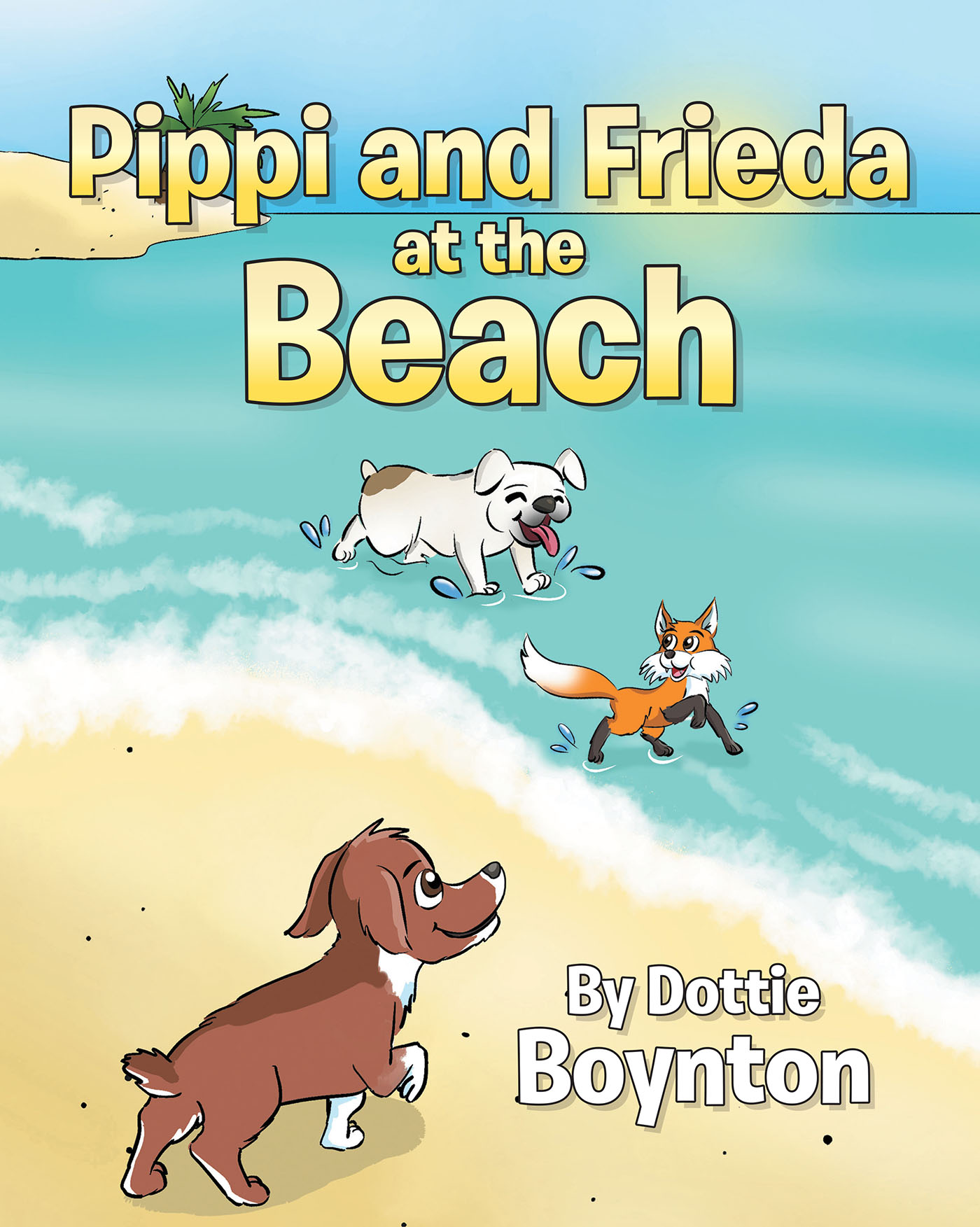 Pippi and Frieda at the Beach Cover Image