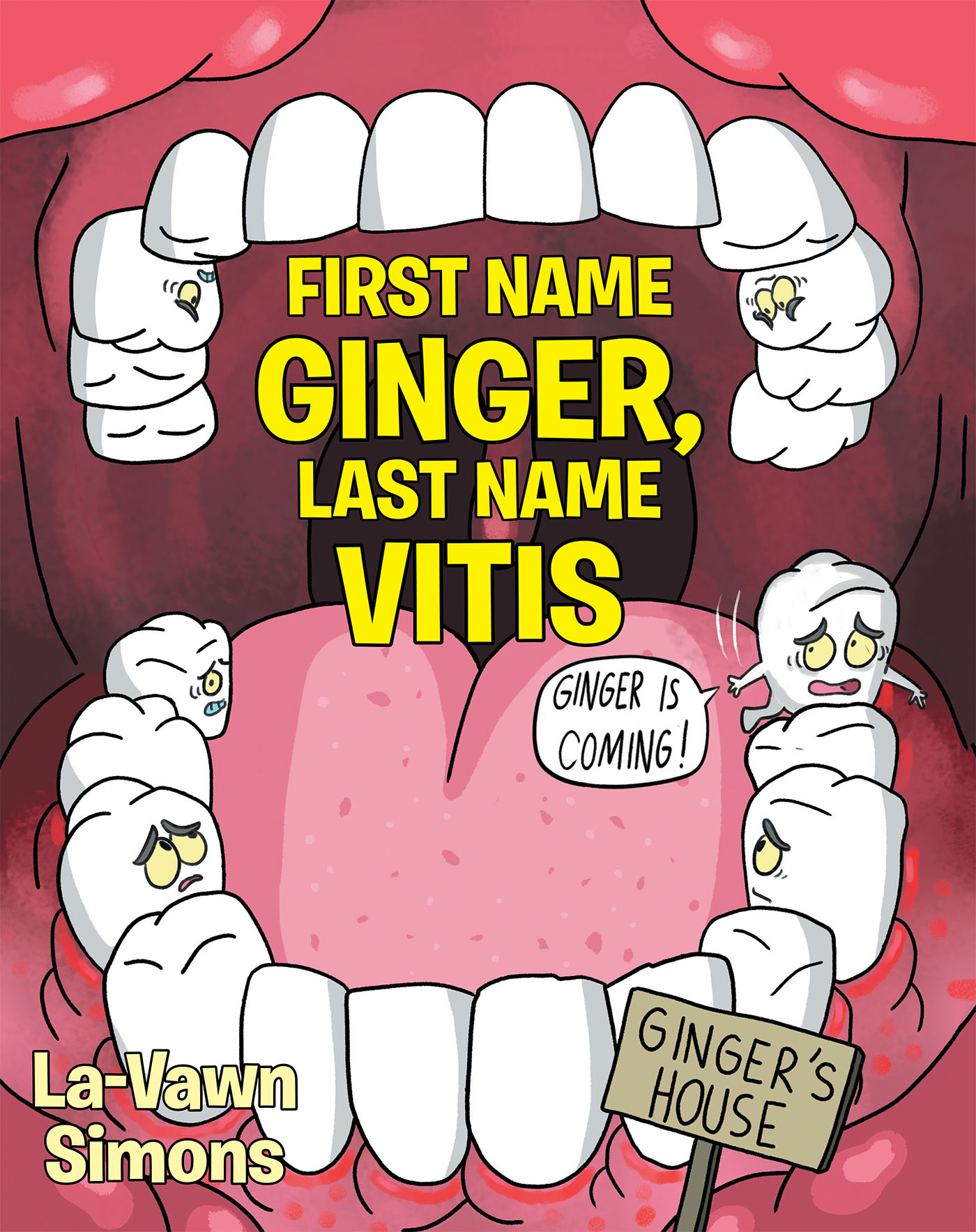 First Name Ginger, Last Name Vitis Cover Image