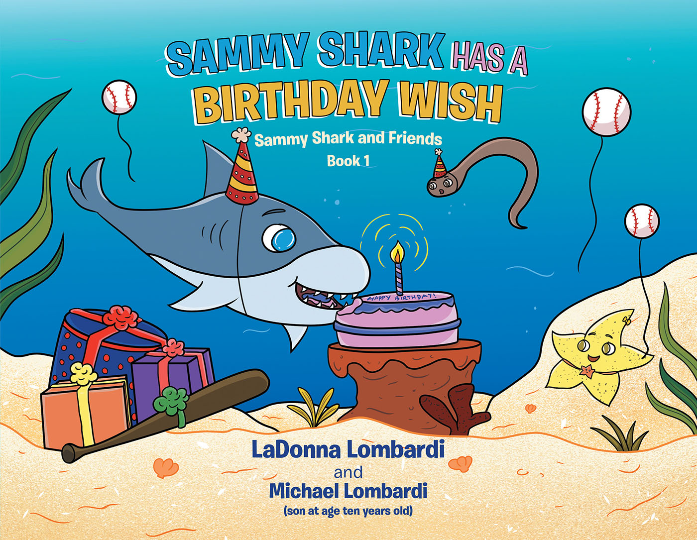 Sammy Shark Has a Birthday Wish Cover Image