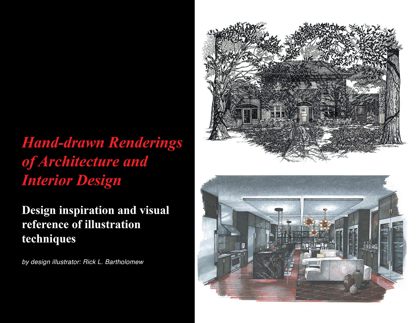 Hand-drawn Renderings of Architecture and Interior Design Cover Image
