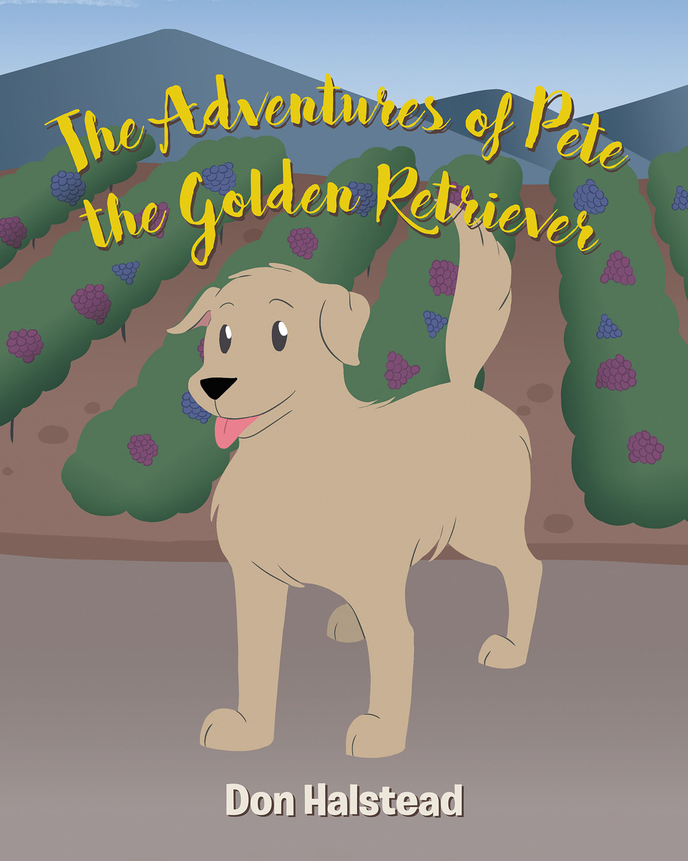 The Adventures of Pete the Golden Retriever Cover Image