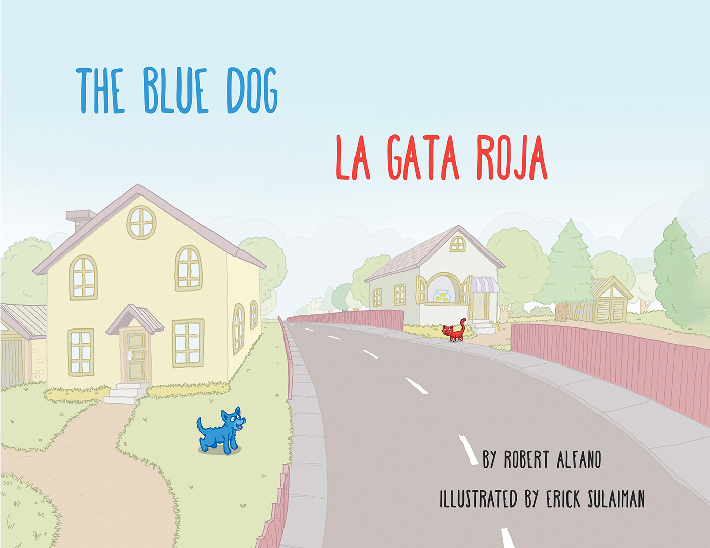 The Blue Dog, la Gata Roja Cover Image