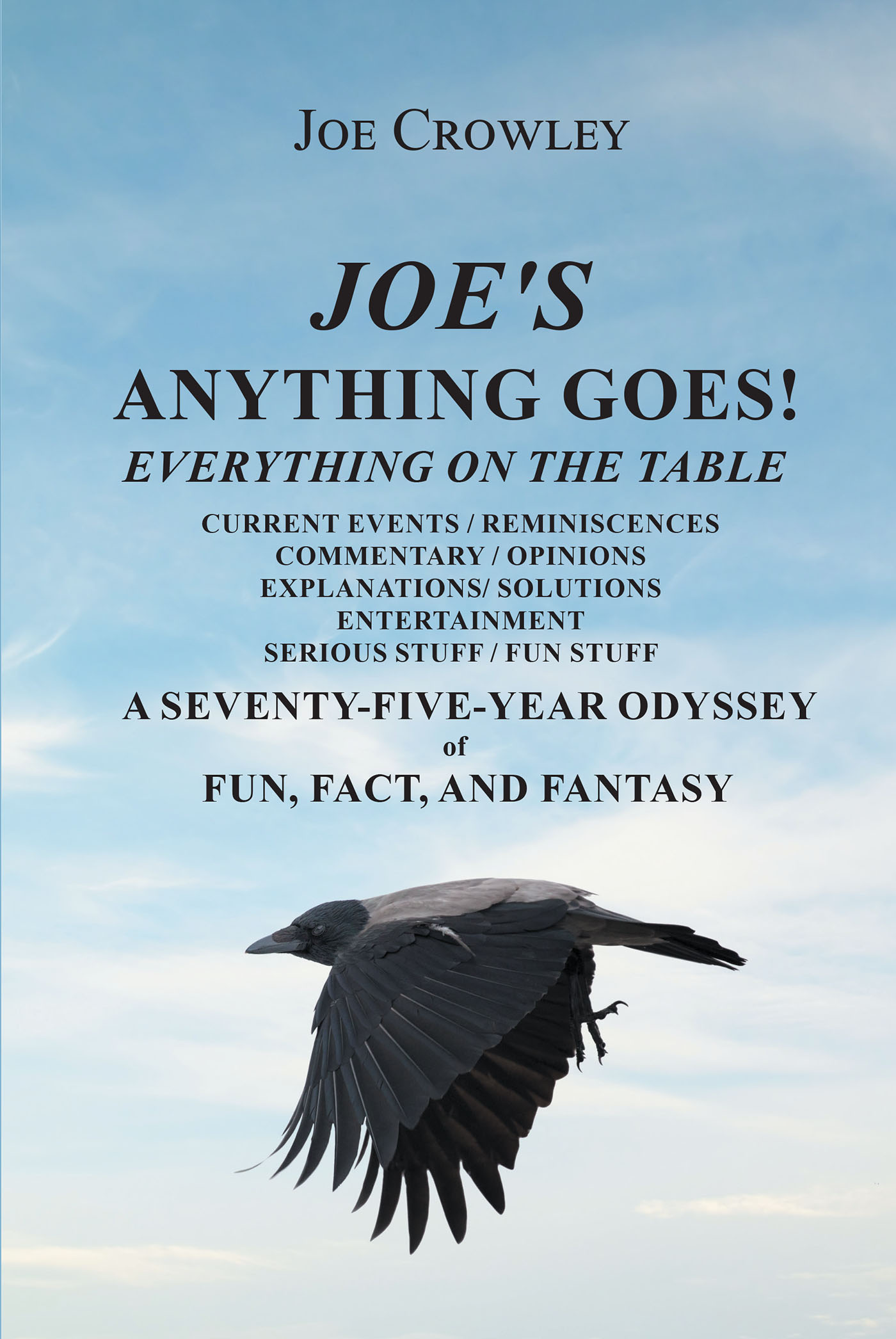 Joe's Anything Goes! Cover Image