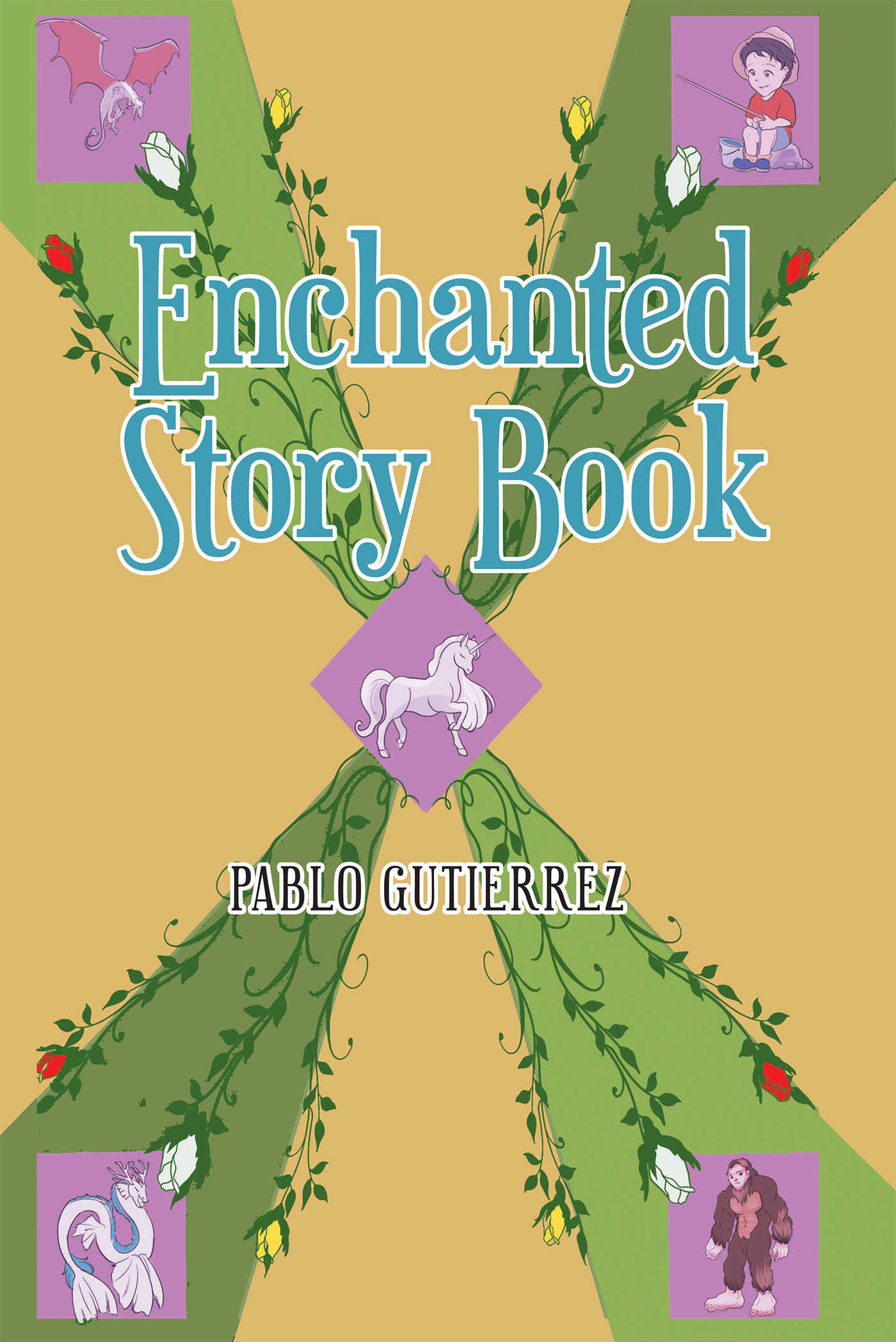 Enchanted Story Book Cover Image