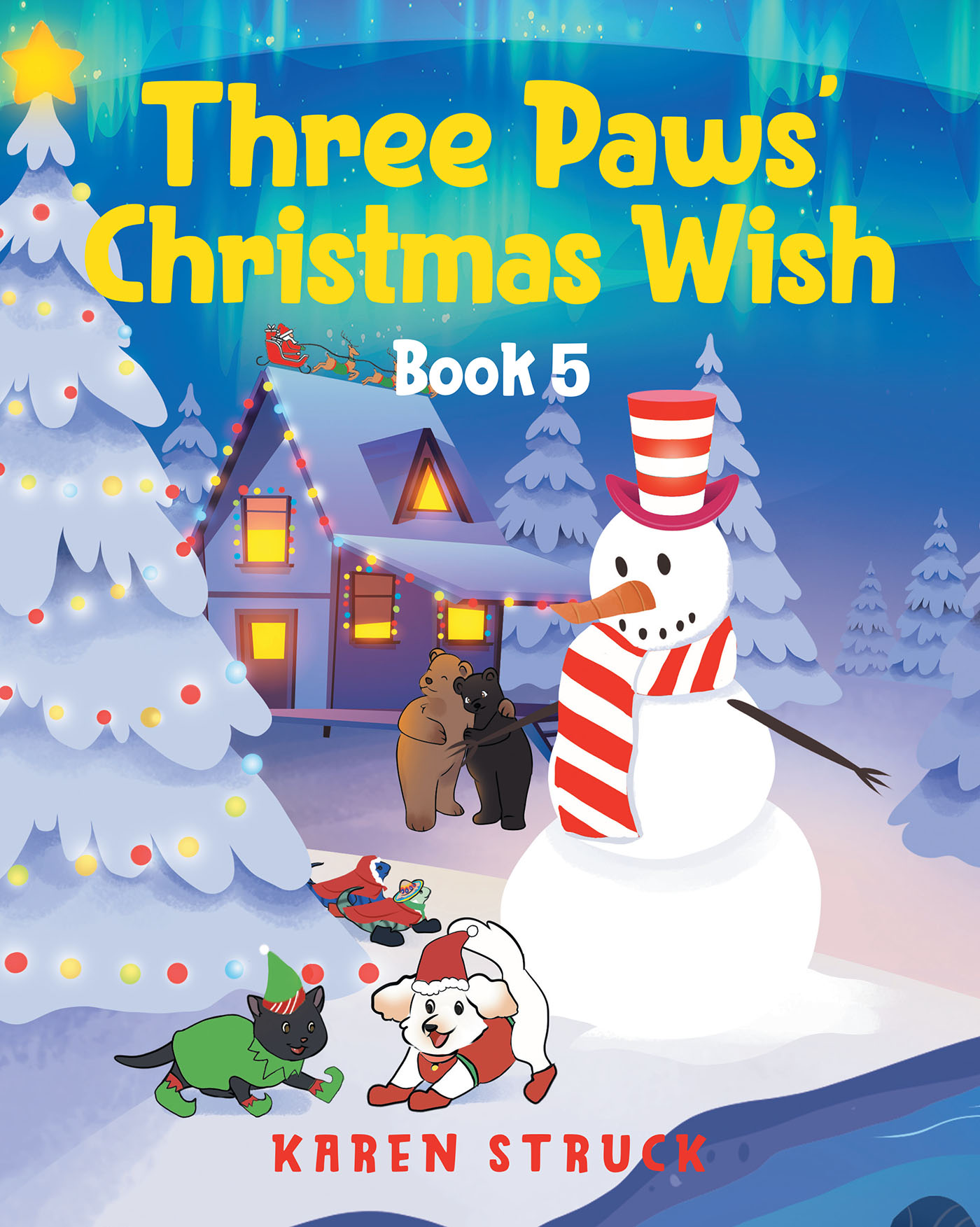 Three Paws' Christmas Wish Cover Image
