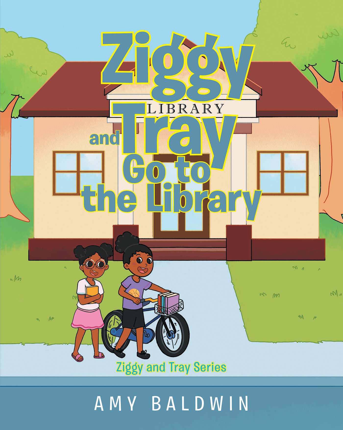 Ziggy and Tray Go To The Library Cover Image