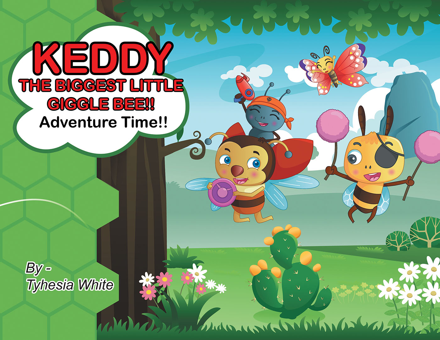 Keddy The Biggest Little Giggle Bee!! Cover Image