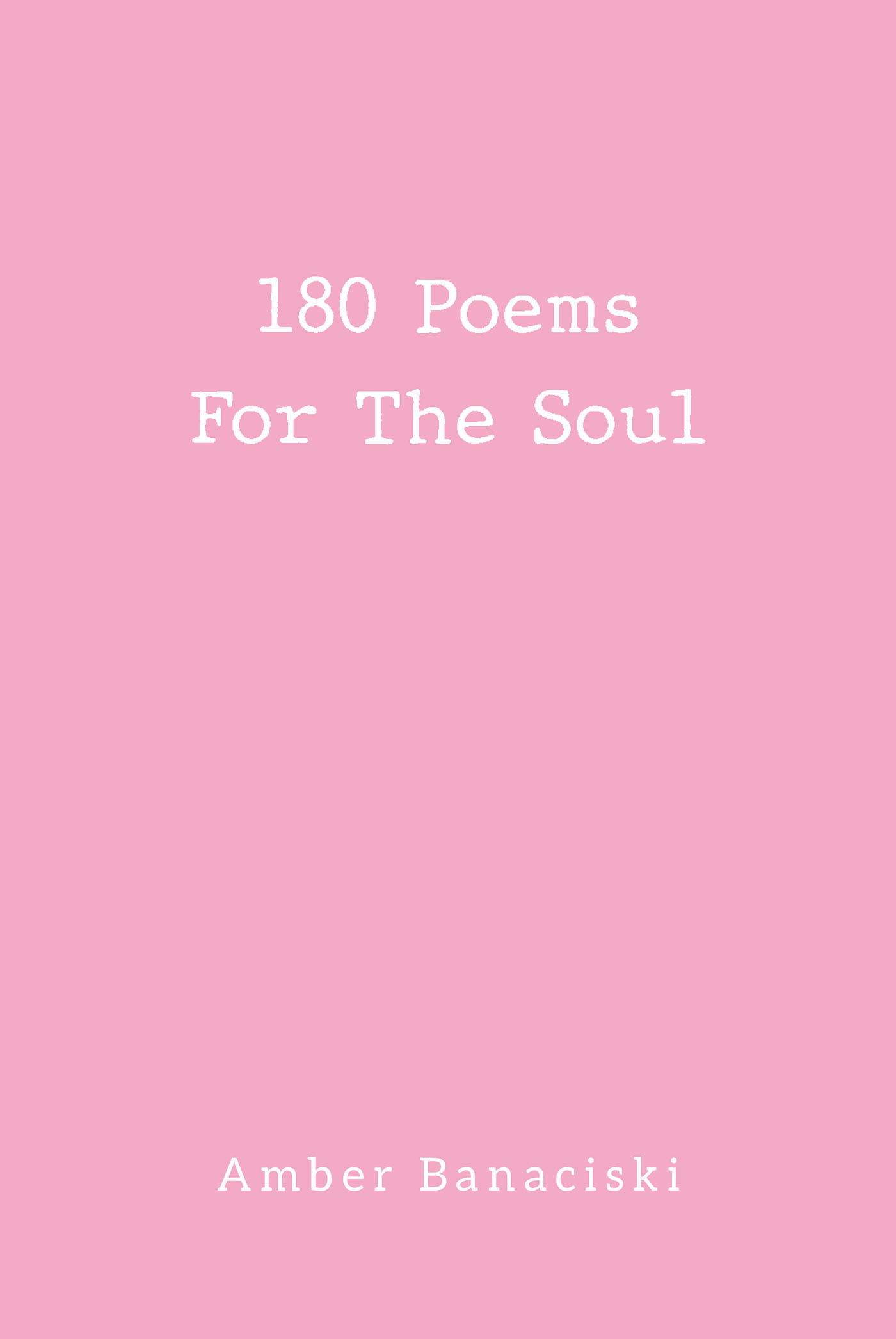 180 Poems For The Soul Cover Image