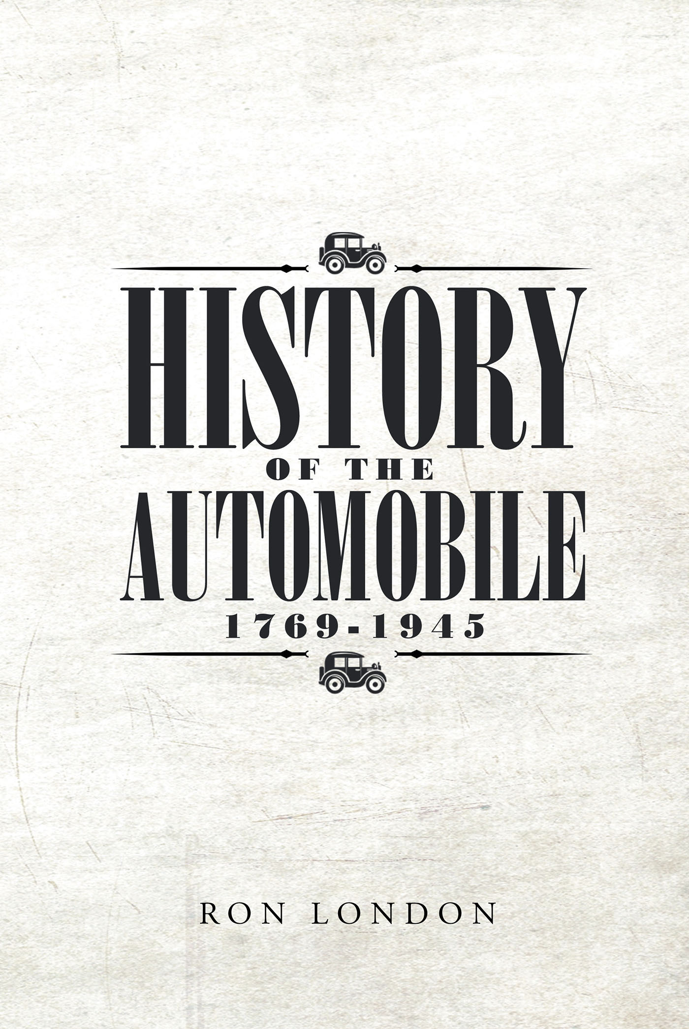History of the Automobile 1769-1945 Cover Image
