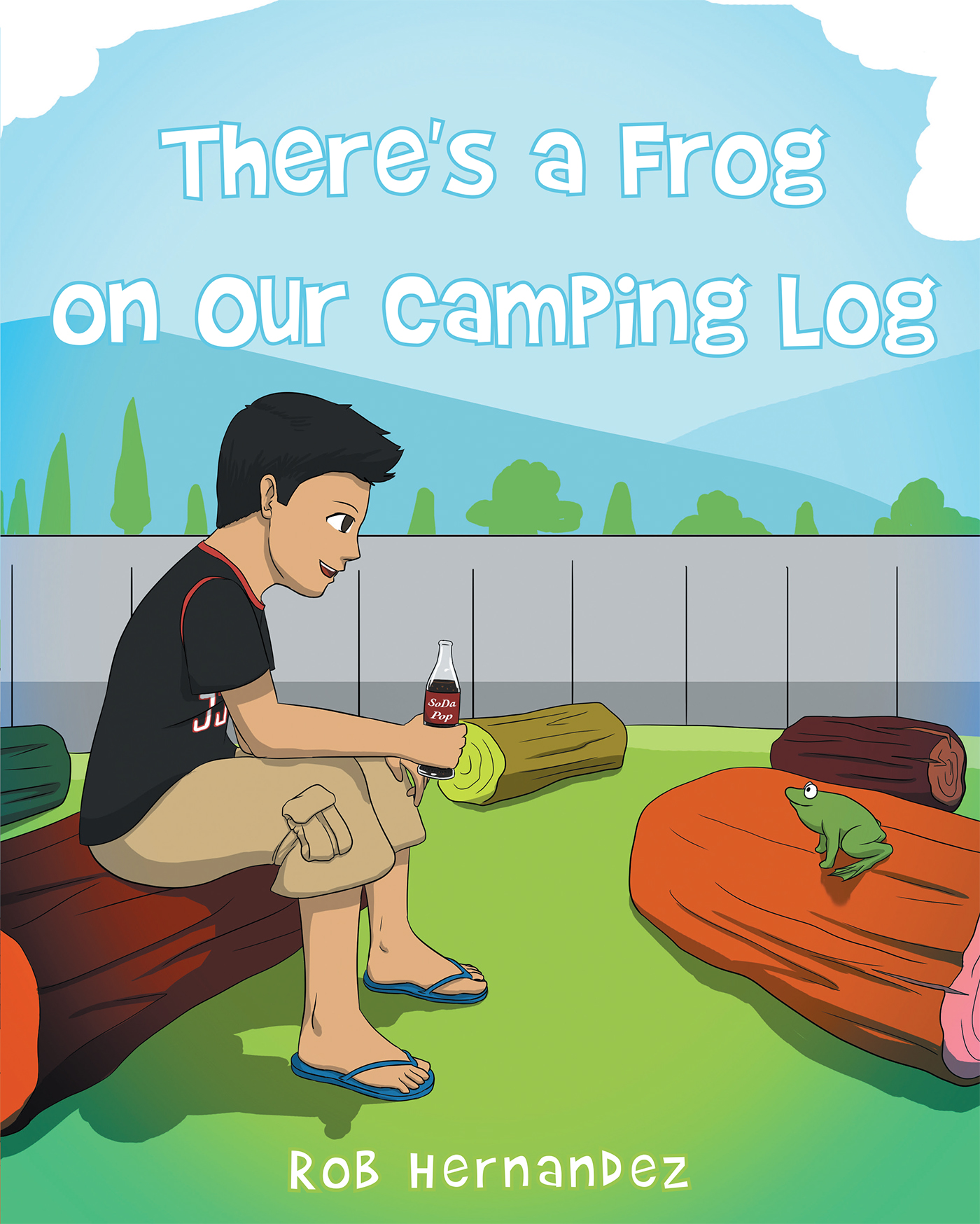 There's a Frog on Our Camping Log Cover Image