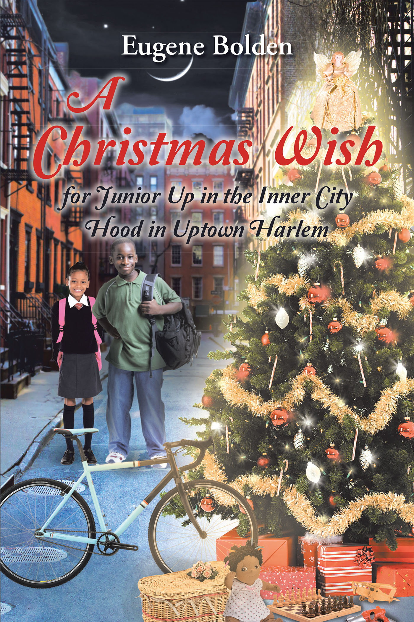 A Christmas Wish for Junior Up in the Inner City Hood in Uptown Harlem Cover Image