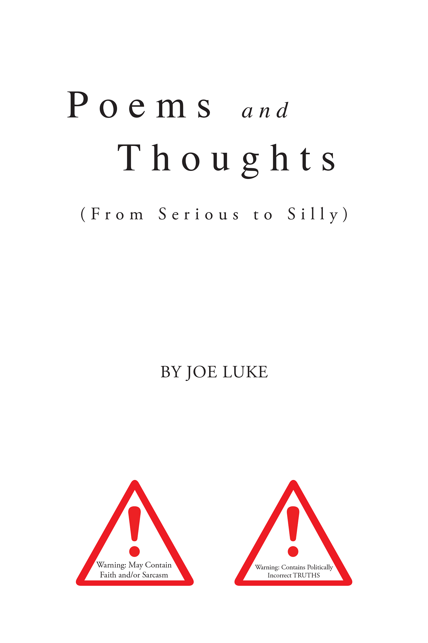 Poems and Thoughts Cover Image