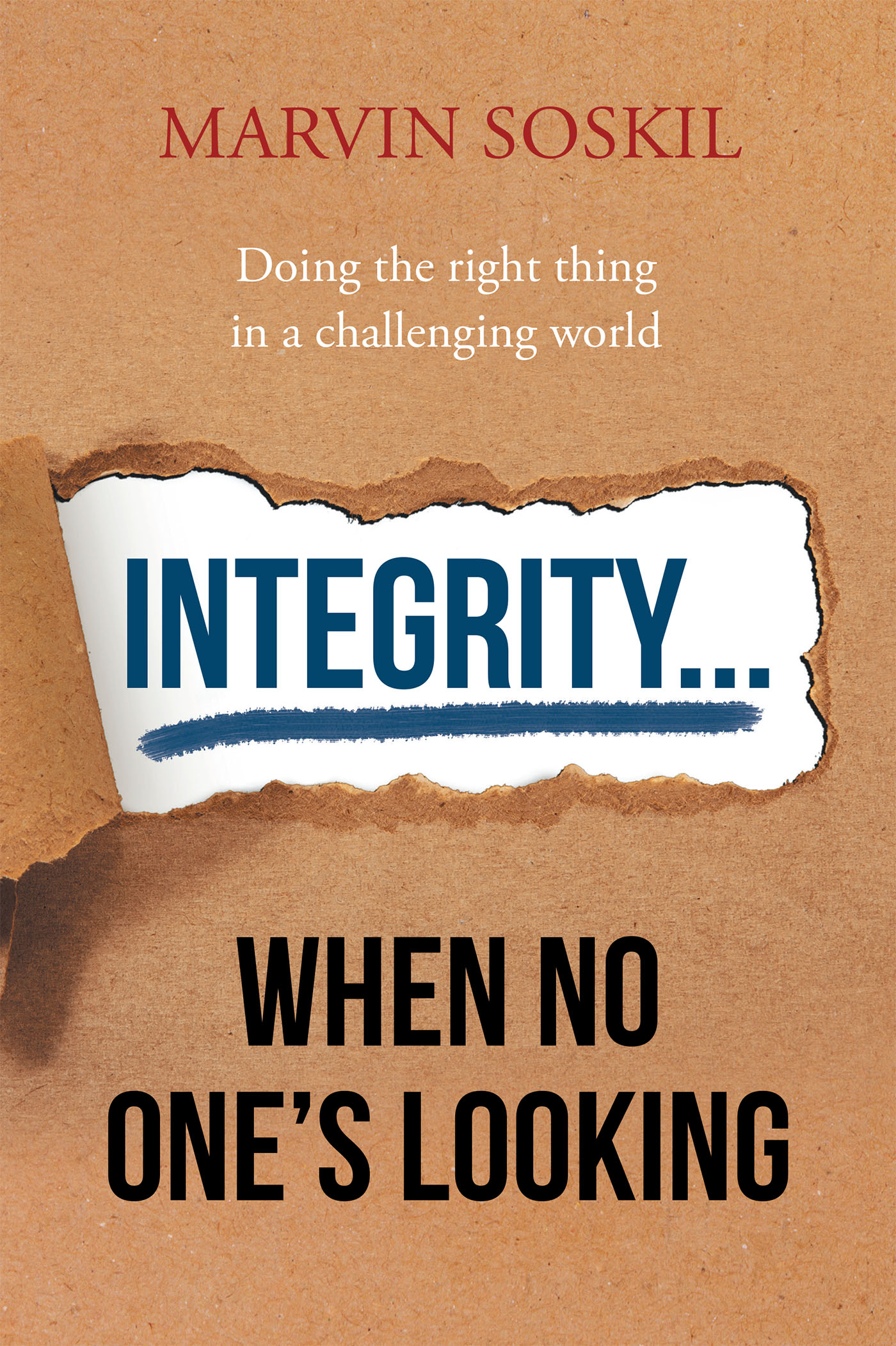 Integrity.... When No One's Looking Cover Image