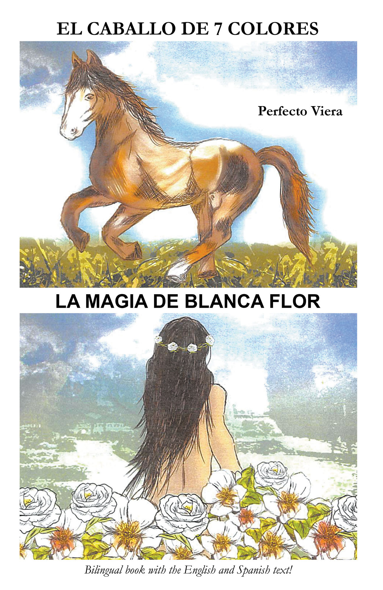 The Horse of Seven Colors-White Flower's Magic Cover Image