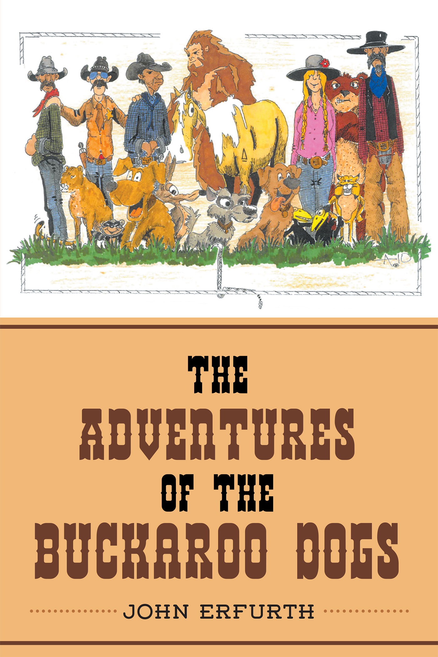 The Adventures of the Buckaroo Dogs Cover Image