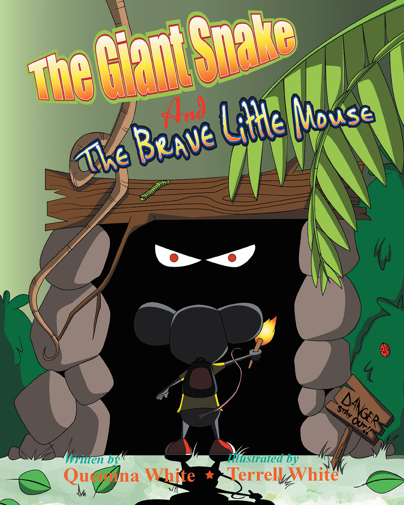 The Giant Snake and the Brave Little Mouse Cover Image