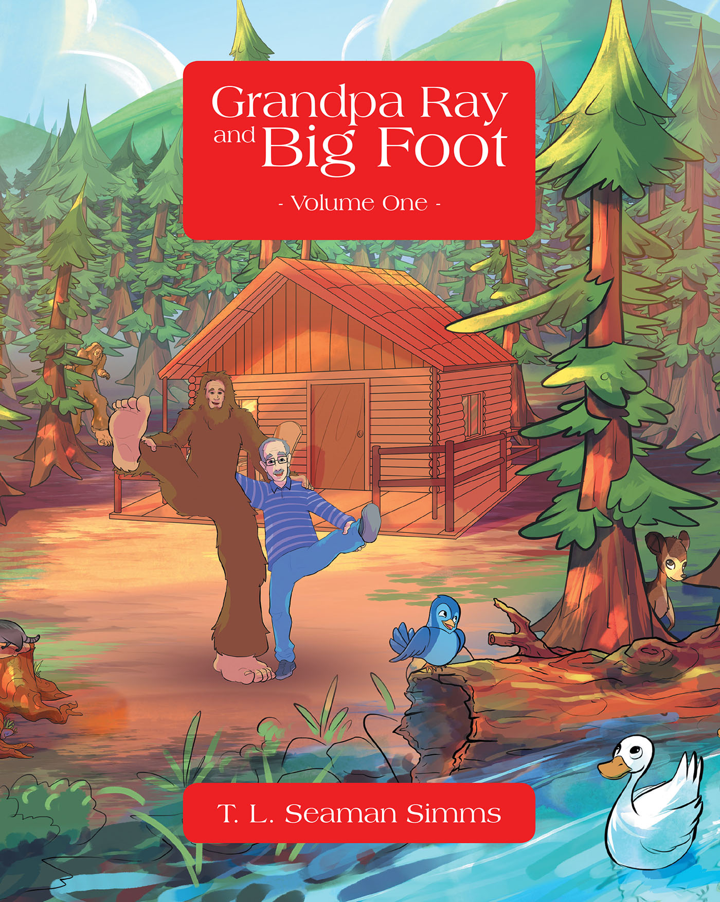 Grandpa Ray and Big Foot Volume One Cover Image